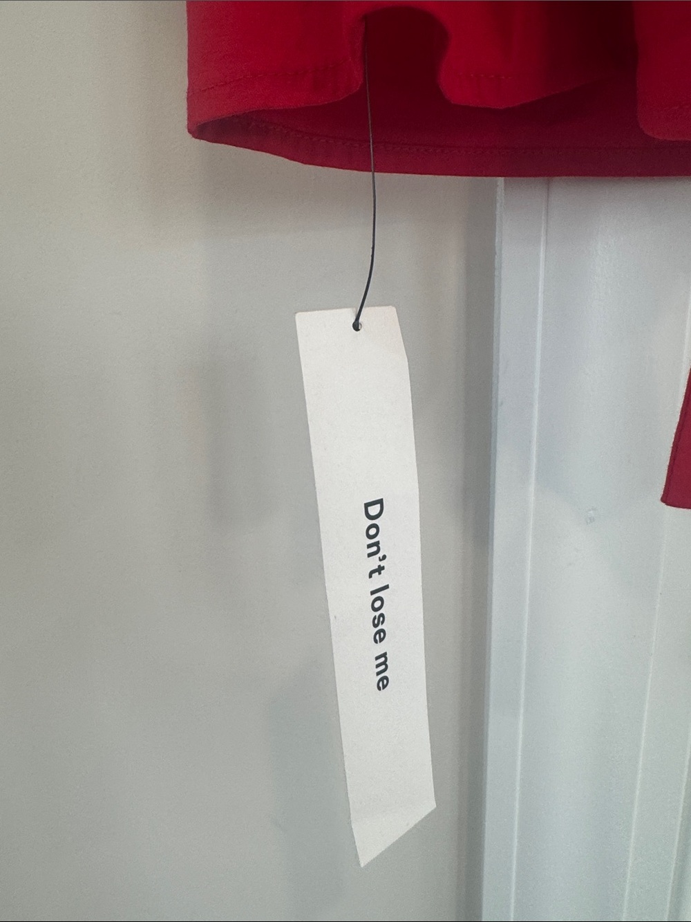 Reformation Red Sleeveless V-Neck Top - Picture 5 of 5